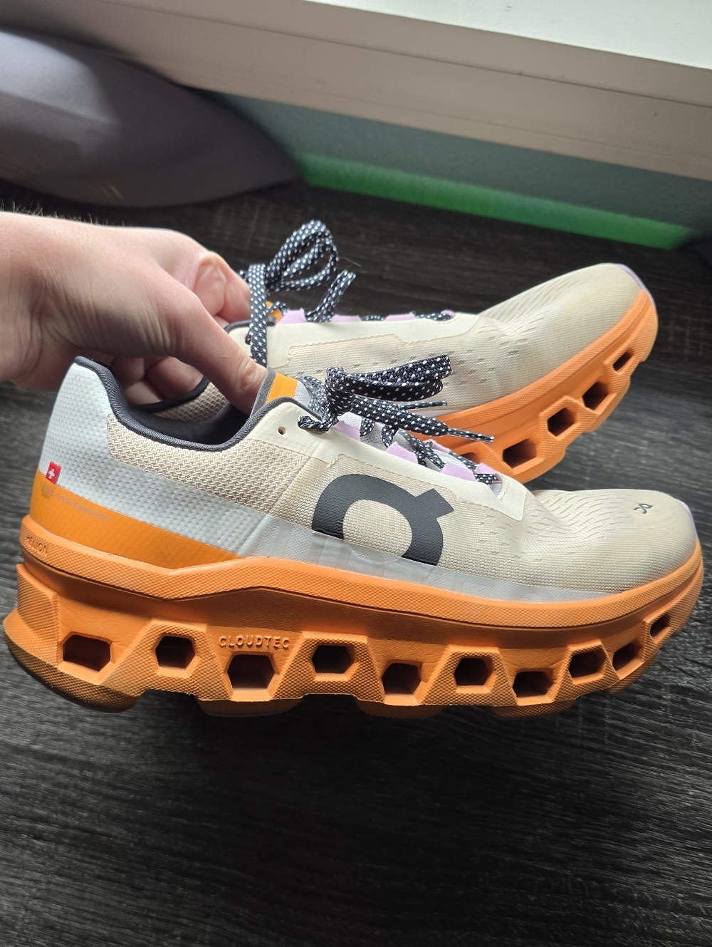 ON Running Cloudmonster Fawn Turmeric Athletic Sneaker Womens US 9